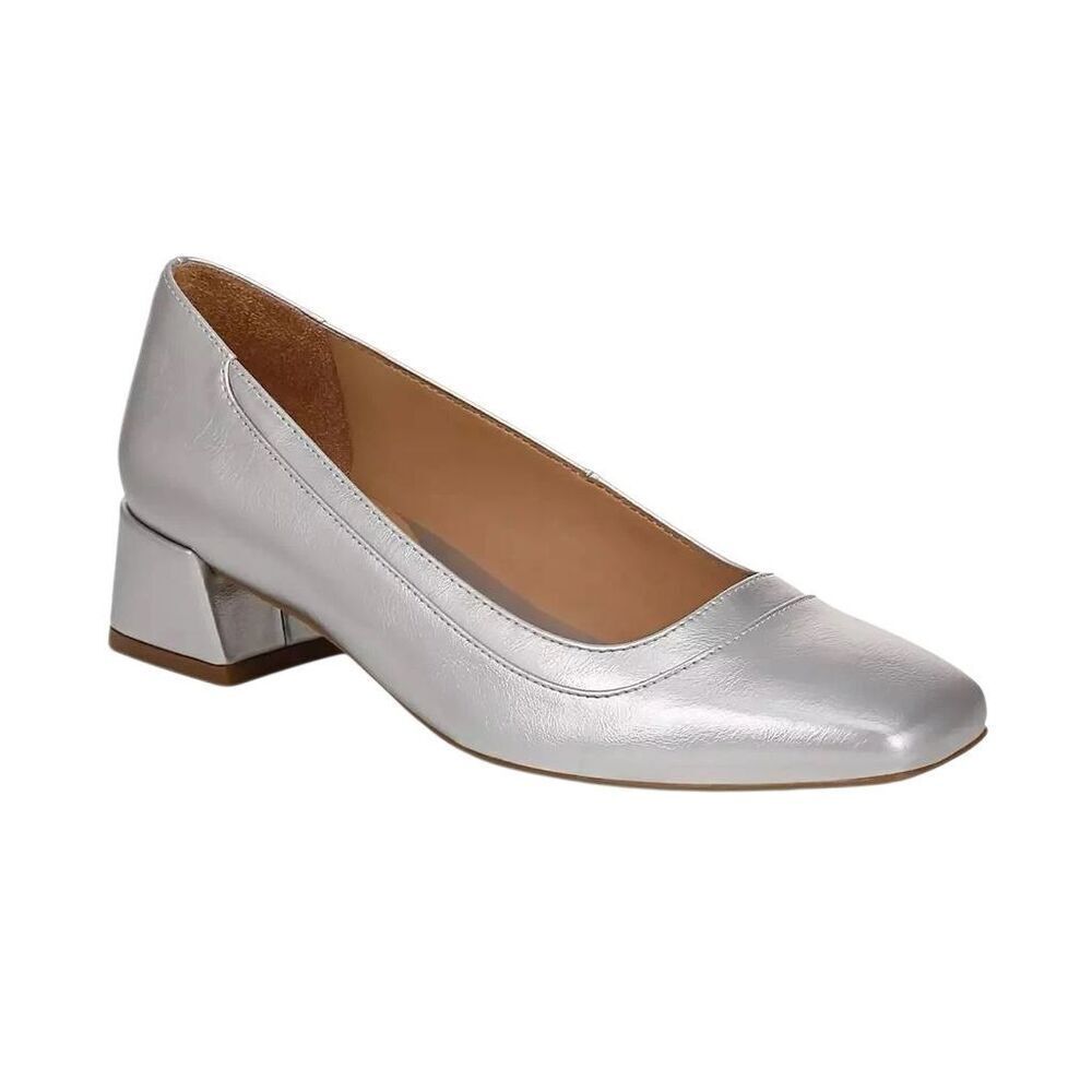 Naturalizer | Huntley Square Toe Block Heel Pumps